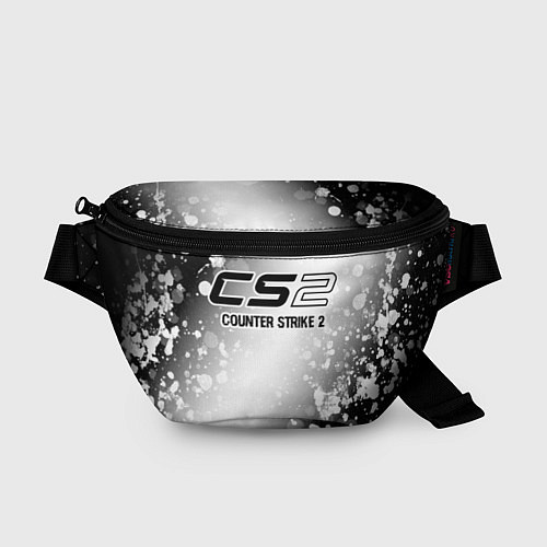 Поясная сумка Counter Strike 2 glitch на светлом фоне / 3D-принт – фото 1