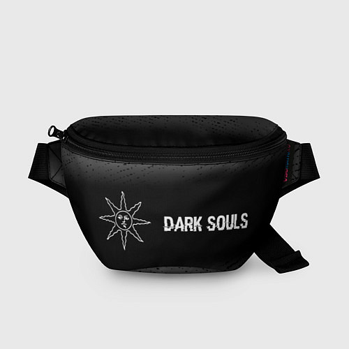 Поясная сумка Dark Souls glitch на темном фоне: надпись и символ / 3D-принт – фото 1