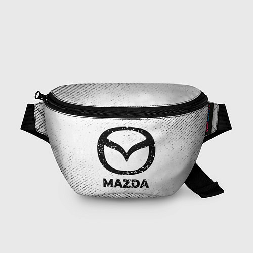 Поясная сумка Mazda с потертостями на светлом фоне / 3D-принт – фото 1