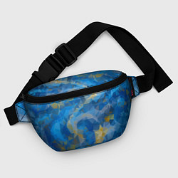 Поясная сумка Blue style, цвет: 3D-принт — фото 2