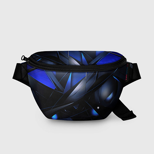 Поясная сумка Blue black background / 3D-принт – фото 1