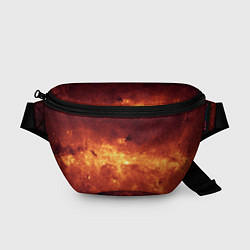 Поясная сумка Огненная галактика, цвет: 3D-принт
