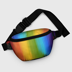 Поясная сумка Летняя радуга, цвет: 3D-принт — фото 2