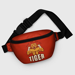 Поясная сумка Tiger - боец, цвет: 3D-принт — фото 2