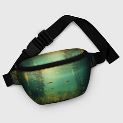 Поясная сумка Рыбки в море, цвет: 3D-принт — фото 2
