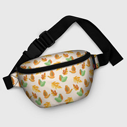 Поясная сумка Осенняя папайя, цвет: 3D-принт — фото 2