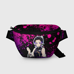 Поясная сумка Шинобу кочо - неоновые брызги, цвет: 3D-принт