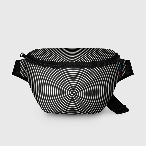 Поясная сумка Оптическая иллюзия спираль / 3D-принт – фото 1