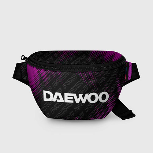 Поясная сумка Daewoo pro racing: надпись и символ / 3D-принт – фото 1