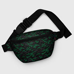 Поясная сумка Точечный камуфляжный узор Spot camouflage pattern, цвет: 3D-принт — фото 2