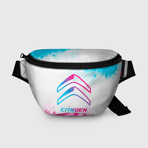 Поясная сумка Citroen neon gradient style / 3D-принт – фото 1