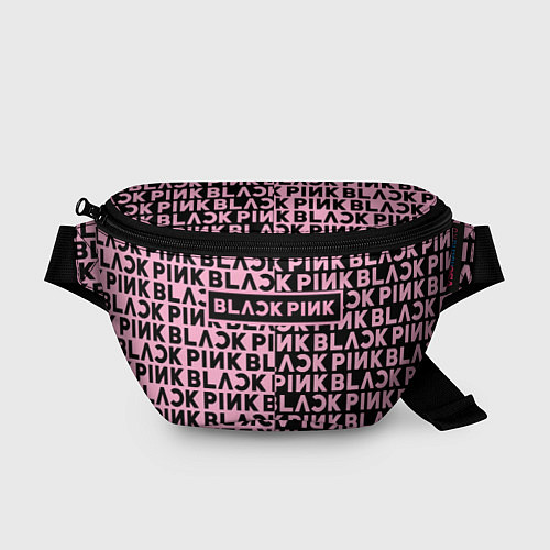 Поясная сумка Blackpink - pink text / 3D-принт – фото 1