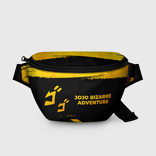 Поясная сумка JoJo Bizarre Adventure - gold gradient: надпись и / 3D-принт – фото 1