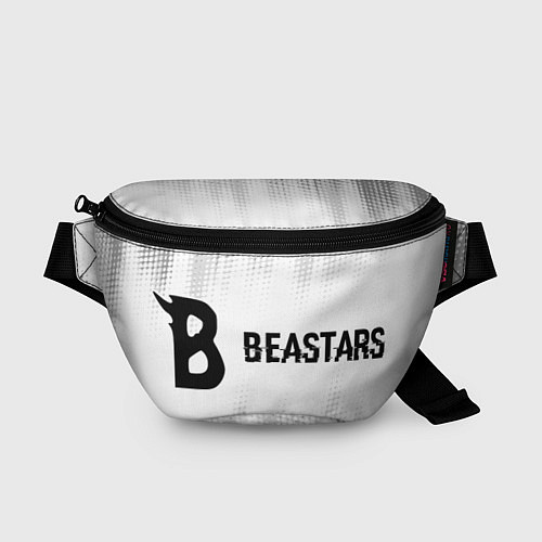Поясная сумка Beastars glitch на светлом фоне: надпись и символ / 3D-принт – фото 1