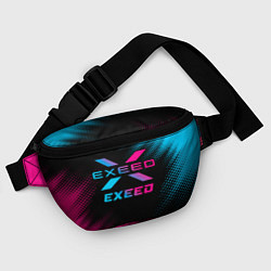 Поясная сумка Exeed - neon gradient, цвет: 3D-принт — фото 2