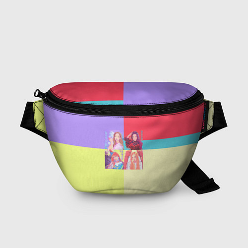 Поясная сумка Блек Пинк - разноцветный / 3D-принт – фото 1