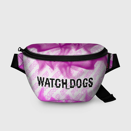 Поясная сумка Watch Dogs pro gaming: надпись и символ / 3D-принт – фото 1