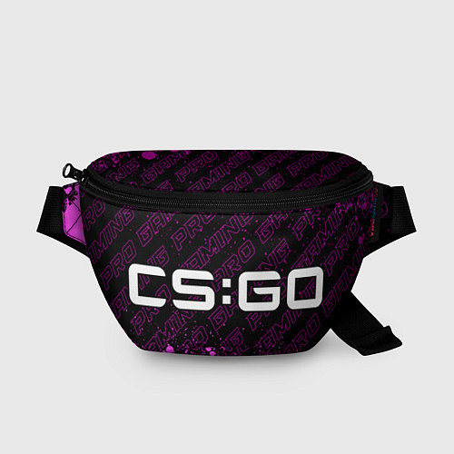 Поясная сумка Counter Strike pro gaming: надпись и символ / 3D-принт – фото 1