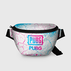 Поясная сумка PUBG neon gradient style