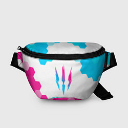 Поясная сумка The Witcher neon gradient style, цвет: 3D-принт