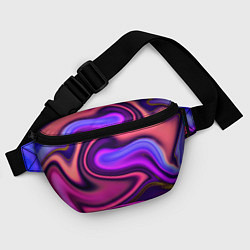 Поясная сумка Волшебные волны, цвет: 3D-принт — фото 2