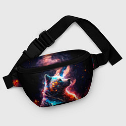 Поясная сумка Космический звездный медведь, цвет: 3D-принт — фото 2