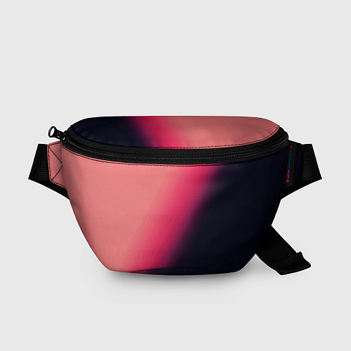 Поясная сумка Градиент темно-розовый / 3D-принт – фото 1