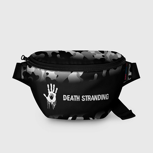 Поясная сумка Death Stranding glitch на темном фоне: надпись и с / 3D-принт – фото 1