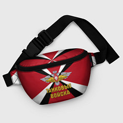 Поясная сумка Танковые Войска - герб, цвет: 3D-принт — фото 2