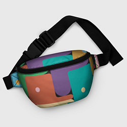 Поясная сумка Современный авангард, цвет: 3D-принт — фото 2