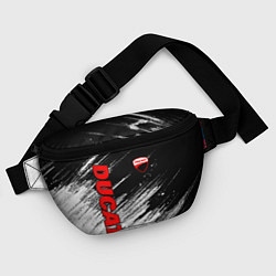 Поясная сумка Ducati - потертости краски, цвет: 3D-принт — фото 2