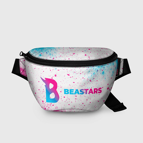 Поясная сумка Beastars neon gradient style: надпись и символ / 3D-принт – фото 1