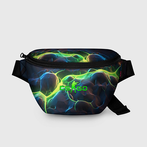Поясная сумка CSGO green neon / 3D-принт – фото 1
