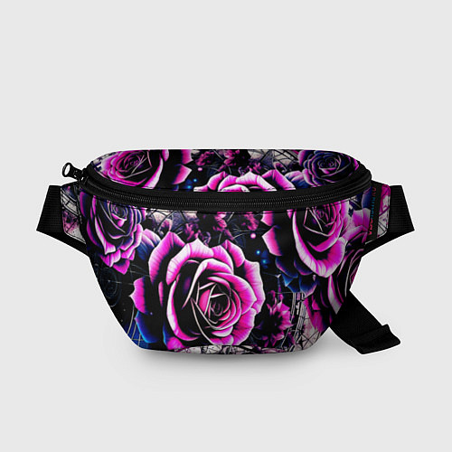 Поясная сумка Розы в стиле киберпанк / 3D-принт – фото 1