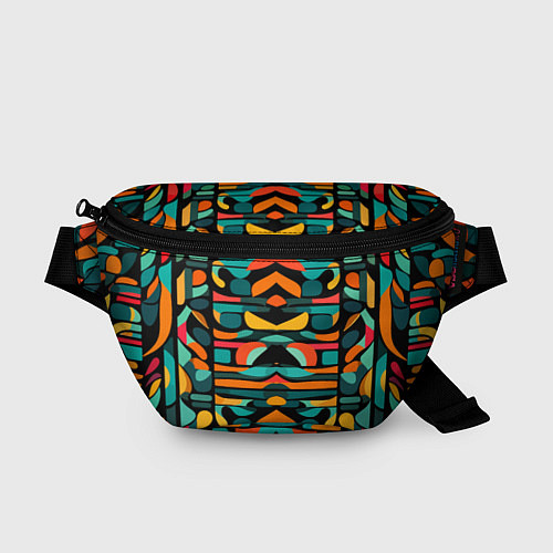Поясная сумка Абстрактный красочный паттерн - мода / 3D-принт – фото 1