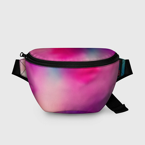 Поясная сумка Футболка розовая палитра / 3D-принт – фото 1