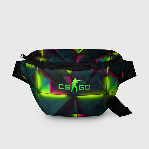 Поясная сумка CS GO green neon / 3D-принт – фото 1