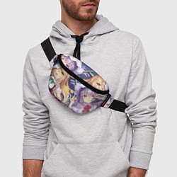 Поясная сумка Touhou Project Мариса Кирисаме и Пачули Нолидж, цвет: 3D-принт — фото 2