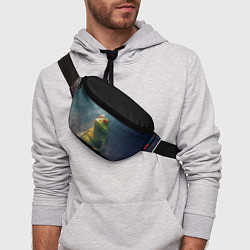 Поясная сумка Пепе лягушка, цвет: 3D-принт — фото 2