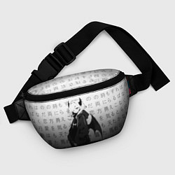 Поясная сумка Демоническое презрение, цвет: 3D-принт — фото 2
