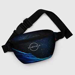 Поясная сумка Space logo Starfield, цвет: 3D-принт — фото 2