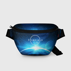 Поясная сумка Logo Starfield space, цвет: 3D-принт