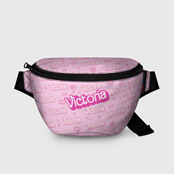 Поясная сумка Виктория - паттерн Барби розовый