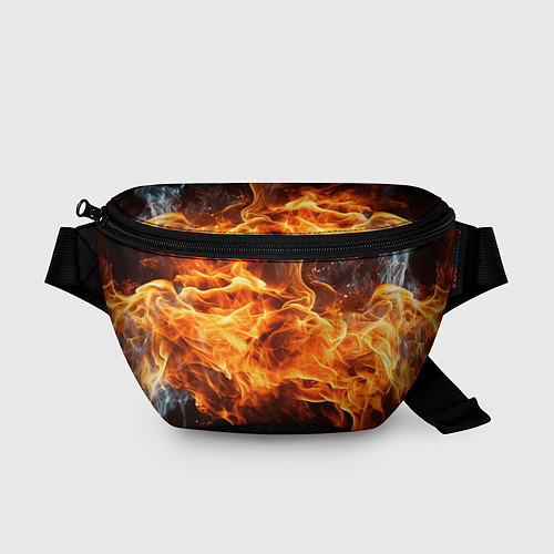 Поясная сумка Black fire style / 3D-принт – фото 1