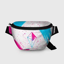 Поясная сумка No Mans Sky neon gradient style, цвет: 3D-принт