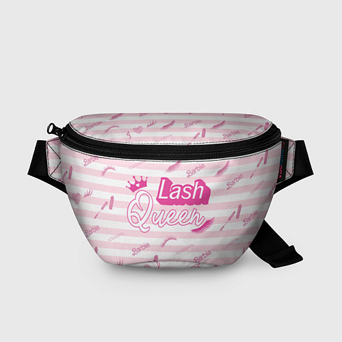Поясная сумка Lash queen - pink Barbie pattern / 3D-принт – фото 1