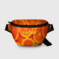 Поясная сумка Counter Strike апельсин, цвет: 3D-принт