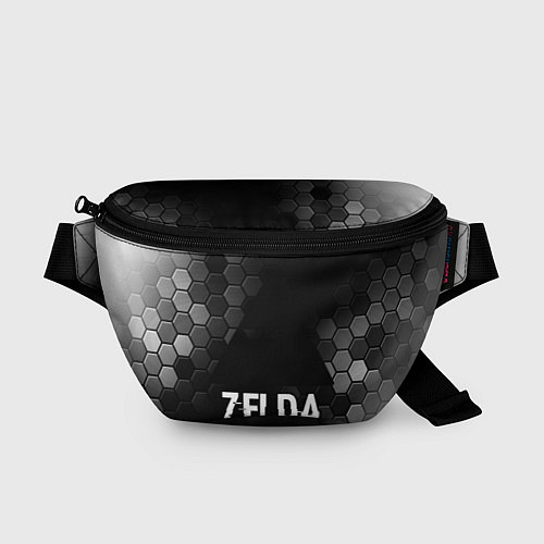 Поясная сумка Zelda glitch на темном фоне / 3D-принт – фото 1