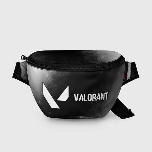 Поясная сумка Valorant glitch на темном фоне по-горизонтали / 3D-принт – фото 1