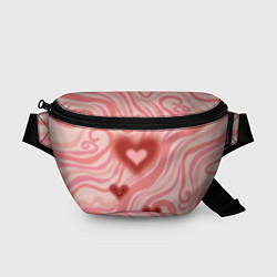Поясная сумка Моя странная любовь, цвет: 3D-принт